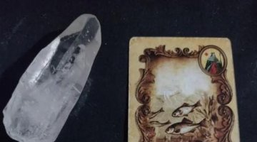 A carta dos peixes no baralho cigano